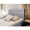GLOS szürke boxspring ágy 180x200 lábakkal