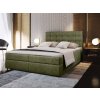 GLOS olivazöld boxspring ágy 180x200 a hálószobába