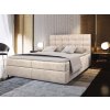 GLOS krémszínű boxspring ágy 140x200 a hálószobába