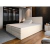 DASTOR krémszínű boxspring ágy 160x200 bonell rugós matraccal
