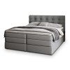 AREZI szürke boxspring ágy 180x200