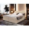 Fluvia N krémszínű boxspring ágy 140x200 a hálószobába