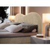 Fluvia N boxspring ágy 140x200 egyedi kinézetű puha ágytámlával