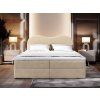 Fluvia N krémszínű boxspring ágy 140x200