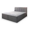 CEVANO szürke boxspring ágy 160x200
