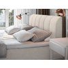 CEVANO krémszínű amerikai stílusú ágy 180x200