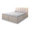CEVANO krémszínű boxspring ágy 180x200