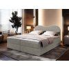 Fluvia N világosszürke boxspring ágy 180x200 a hálószobába