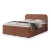 ARMELIN téglavörös boxspring ágy 180x200