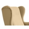 BJORN sárga füles fotel ergonomikus háttámlával
