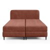 Boxspring ágy magas lábakkal