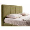 Olivazöld Aténa ágy steppelt fejtámlája