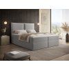 Seleno 120x200 boxspring ágy - szürke