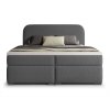 Szürke boxspring ágy Gavin