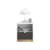 Modern Torino éjjeliszekrény laminált DTD és MDF bútorlapból