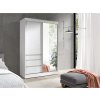 Fehér tükrös szekrény Haiti