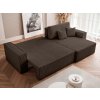 PARIS XL barna ágyazható kanapé