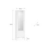 SANDRIO magas vitrin 54x190x40 cm